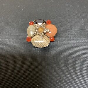 Vintage Ciner Gold Antique Brooch